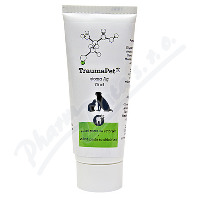 Traumapet Ag zubní pasta se stříbrem 75ml
