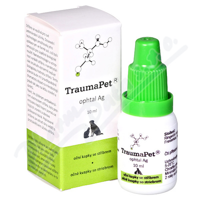 Traumapet Ag oční kapky se stříbrem 10ml