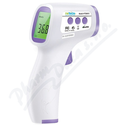Teploměr Bezkontaktní Infračervený Hetaida