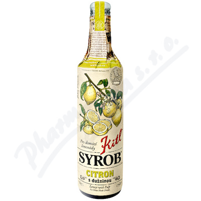 Kitl Syrob Citron S Dužninou 500ml