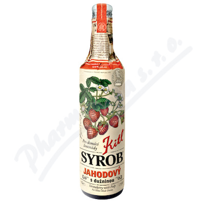 Kitl Syrob Jahodový S Dužninou 500ml