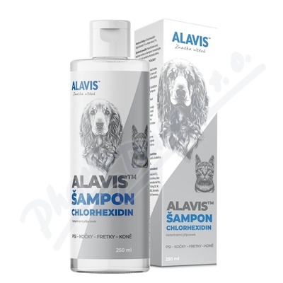 Alavis šampon Chlorhexidin 250ml