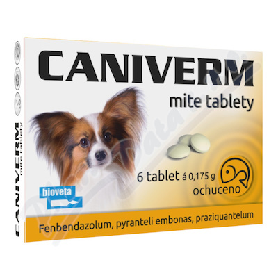 Caniverm mite 6 tablet