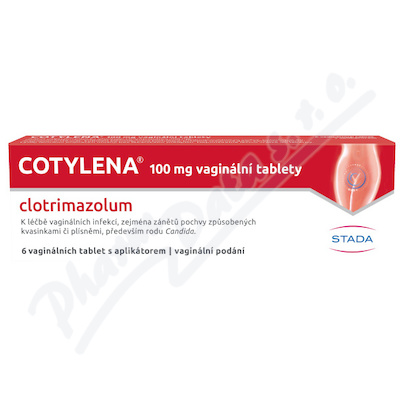 Cotylena 100mg 6 vaginálních tablet