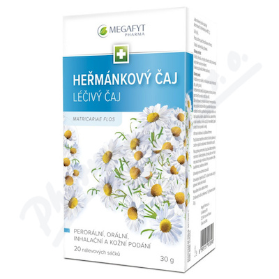 Heřmánkový čaj léčivý čaj 20 sáčků