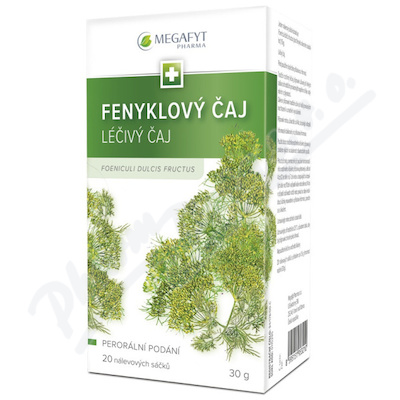 Fenyklový čaj léčivý čaj 20 sáčků