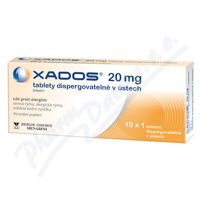 Xados 20mg 10 dispergovatelných tablet