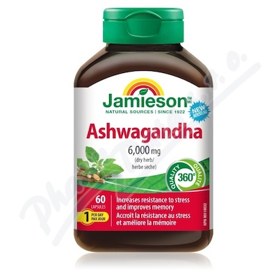 Jamieson Ashwagandha 60 kapslí