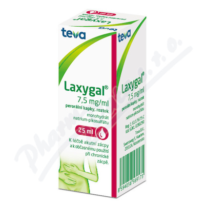 Laxygal 7,5mg/ml kapky 25ml