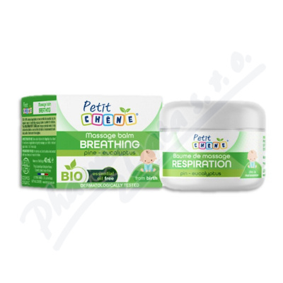 Petit Chéne Breathing balzám pro lepší dýchání BIO 40ml