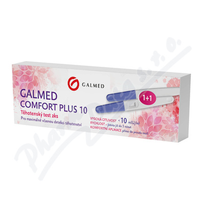 Test těhotenský Comfort Plus 10 1+1ks Galmed