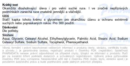 Neutrogena Nr Krém Na Ruce Neparfemovaný 75ml - popis