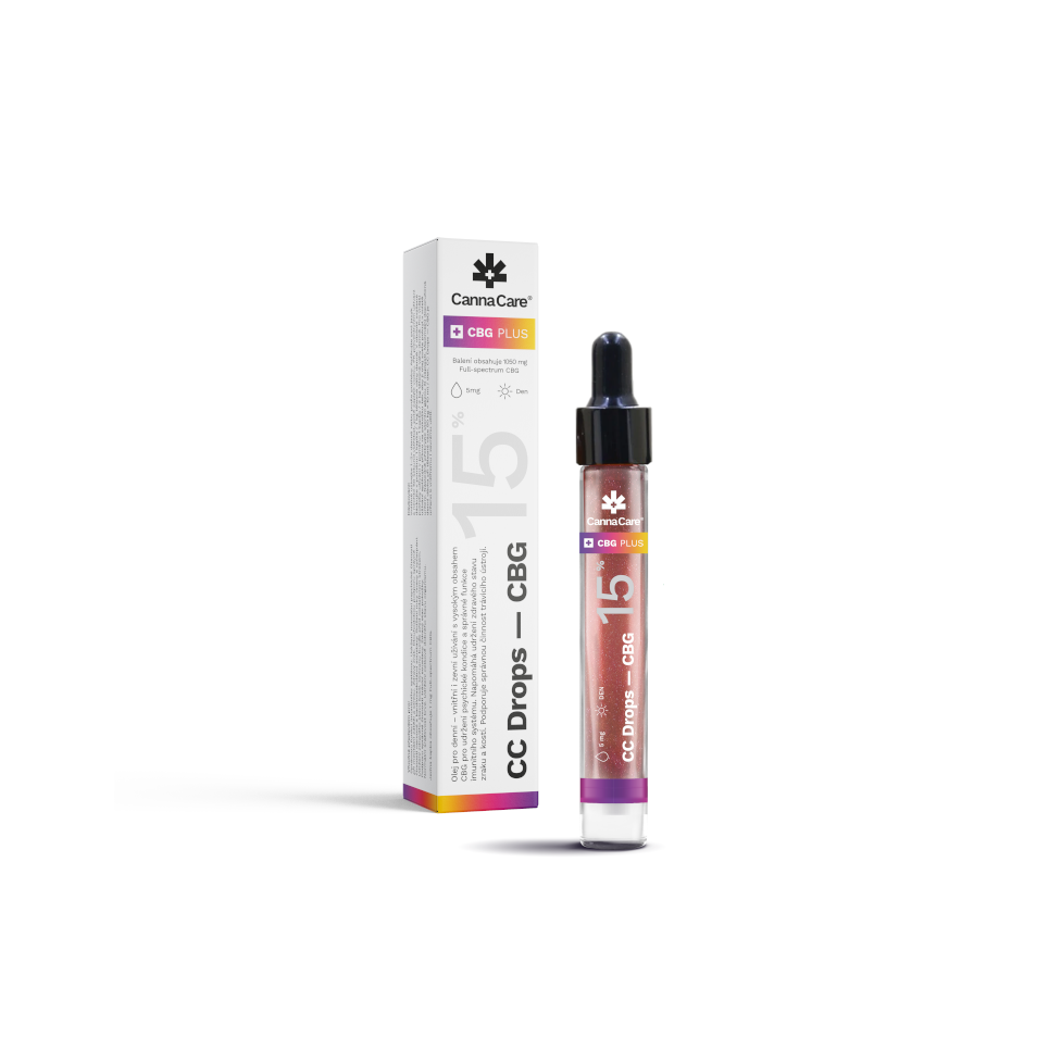 CannaCare CBG olej 15%, 7 ml, 1050 mg