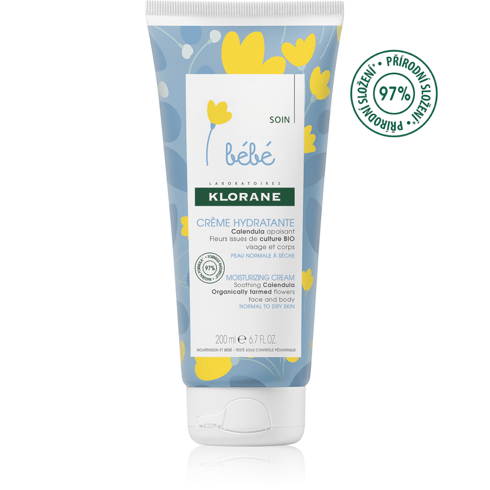 Klorane Bebe Hydratační Krém 200ml