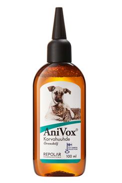 Anivox čistič Uší S Výtažky Z Pryskyřice 100ml