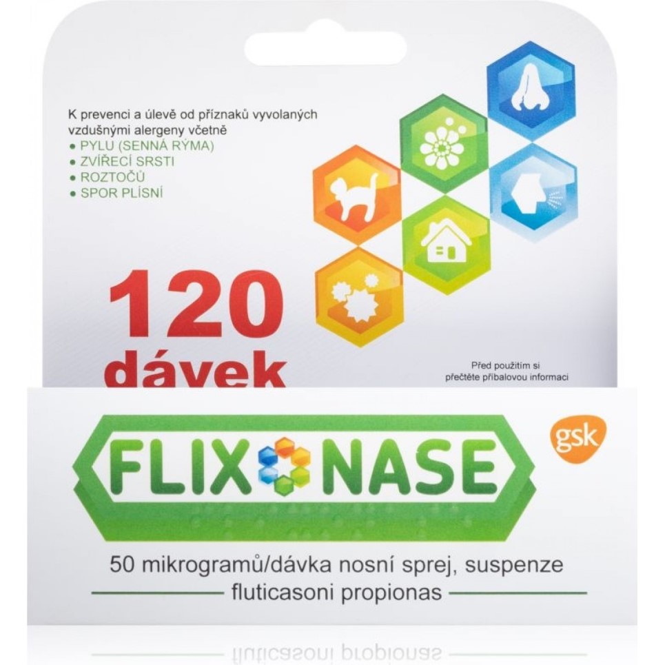 Flixonase 50mcg/dáv nosní sprej 120dávok